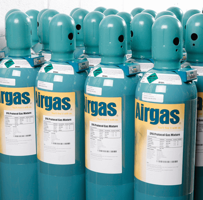 Airgas Calibration Gas Cylinders