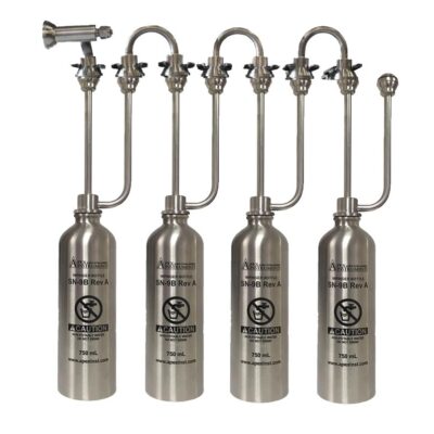 APEX SN Series Stainless Steel Impinger Bottles